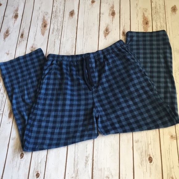 izod fleece pajama pants